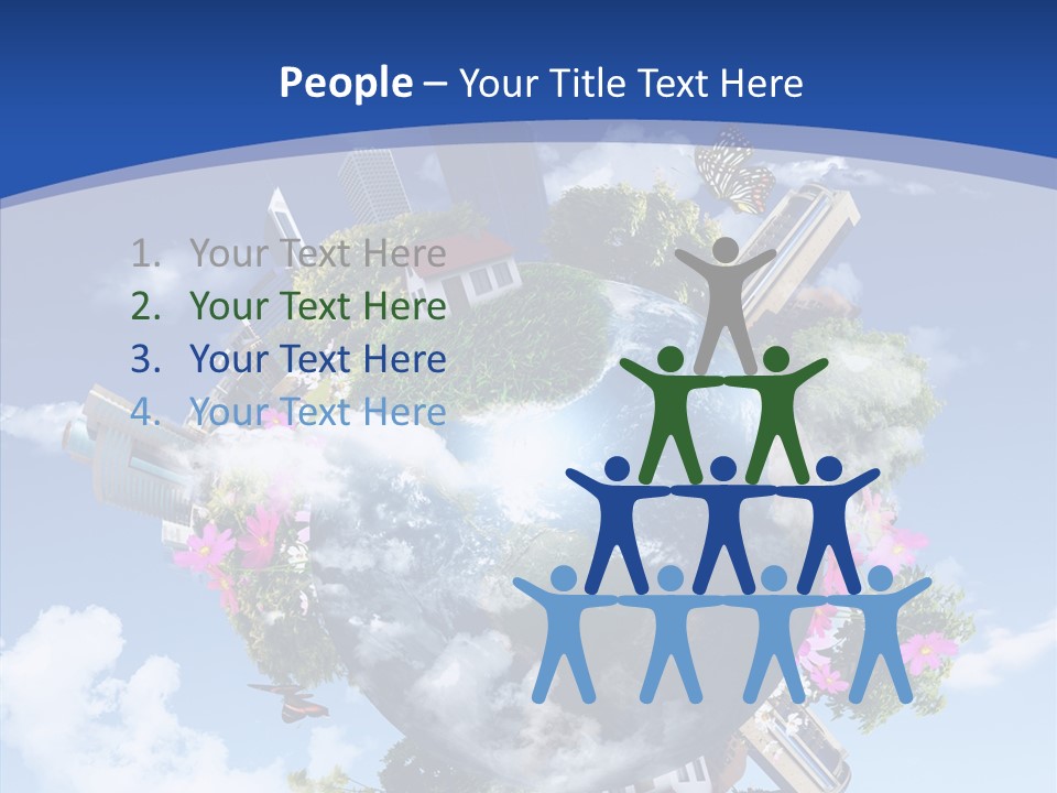 Forest Day House PowerPoint Template