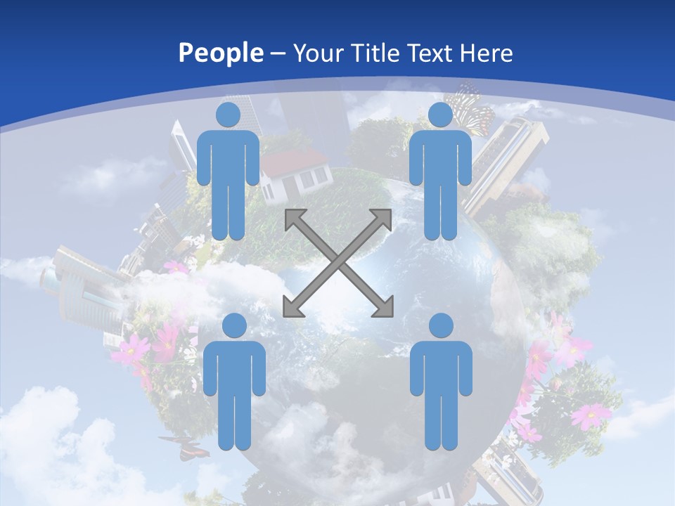 Forest Day House PowerPoint Template