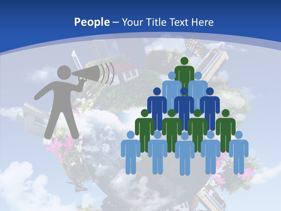 Forest Day House PowerPoint Template