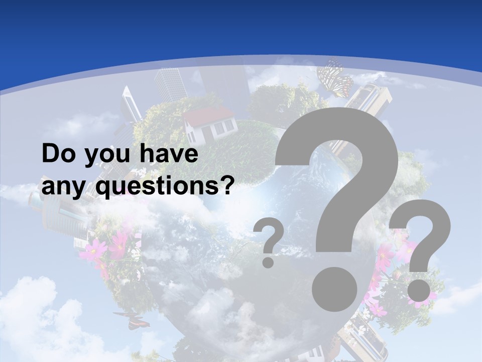 Forest Day House PowerPoint Template