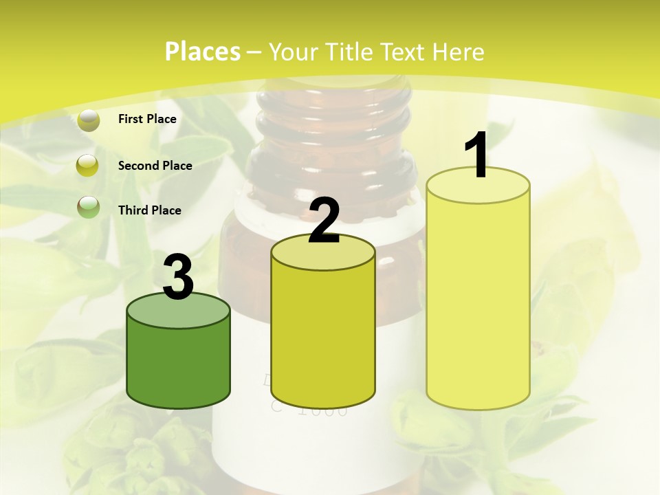 Concept Alternative Medicine Bottle PowerPoint Template