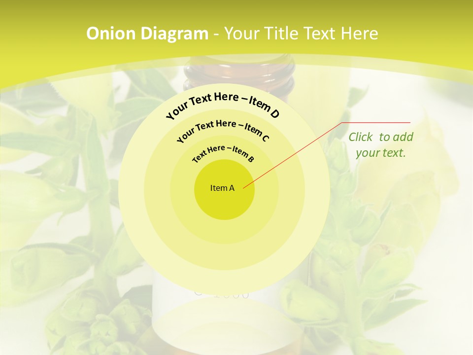 Concept Alternative Medicine Bottle PowerPoint Template