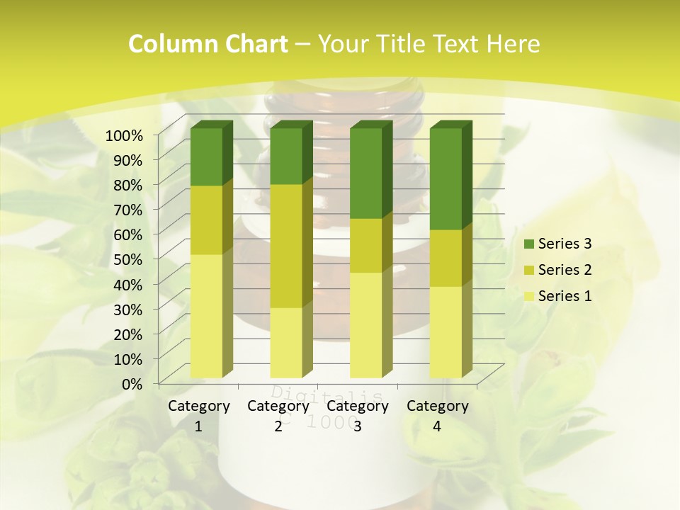Concept Alternative Medicine Bottle PowerPoint Template