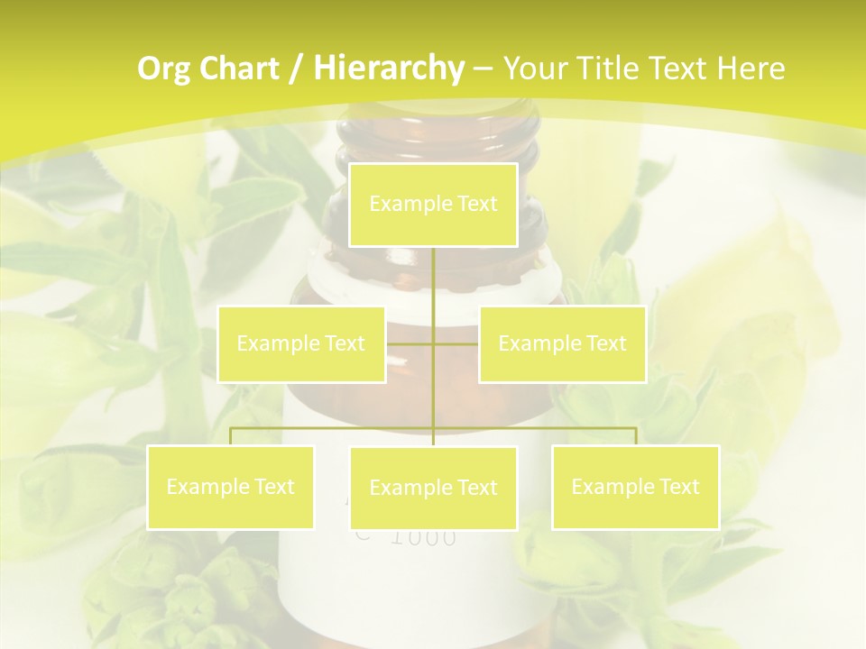 Concept Alternative Medicine Bottle PowerPoint Template