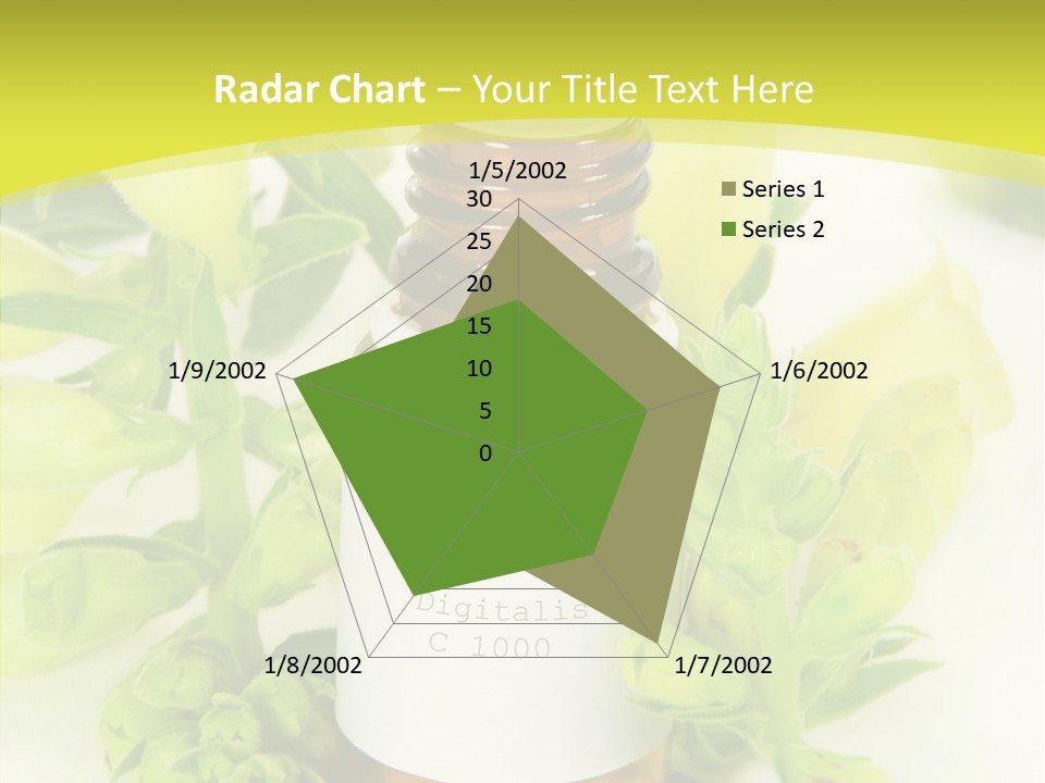 Concept Alternative Medicine Bottle PowerPoint Template