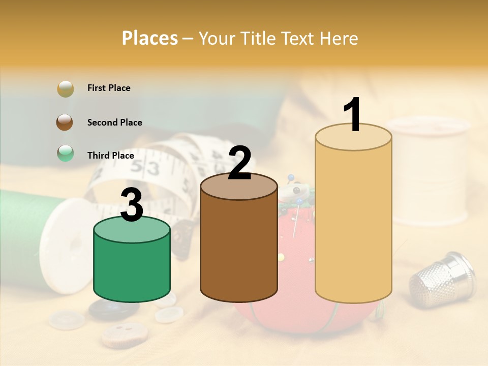 Pad Craft Pin PowerPoint Template