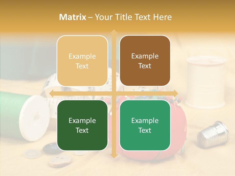 Pad Craft Pin PowerPoint Template