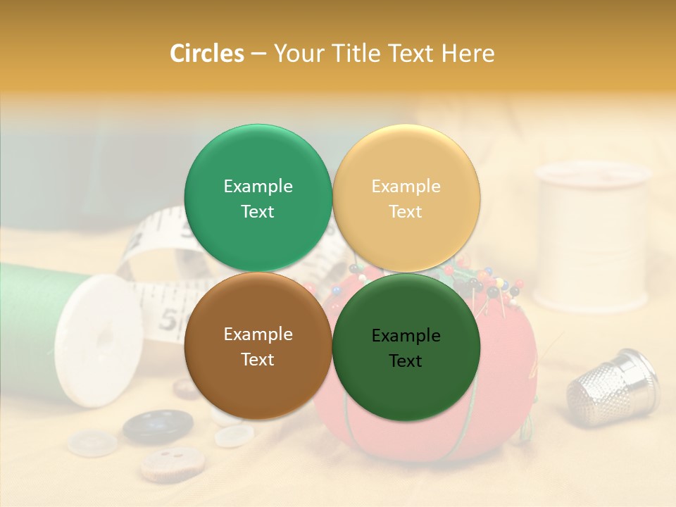 Pad Craft Pin PowerPoint Template