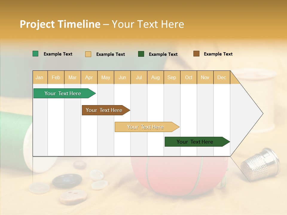 Pad Craft Pin PowerPoint Template