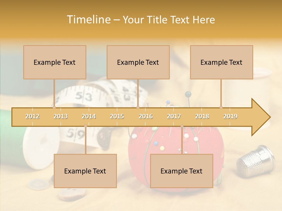 Pad Craft Pin PowerPoint Template