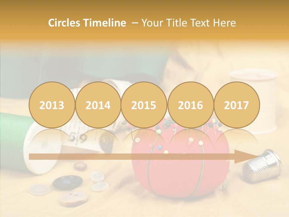 Pad Craft Pin PowerPoint Template