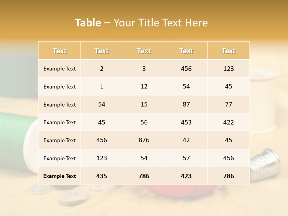 Pad Craft Pin PowerPoint Template