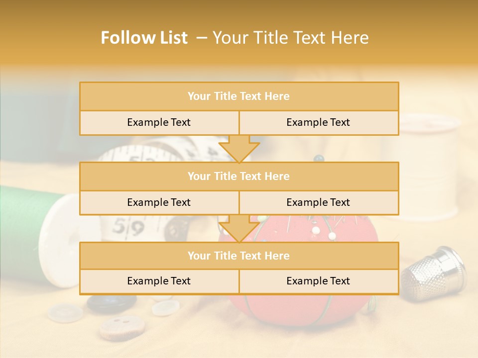 Pad Craft Pin PowerPoint Template