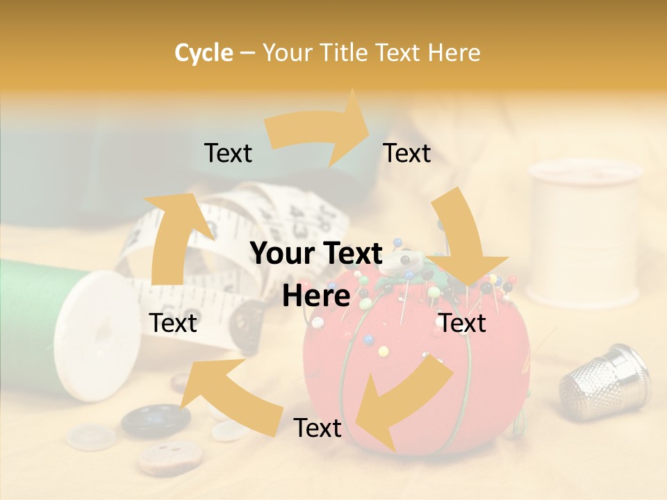 Pad Craft Pin PowerPoint Template