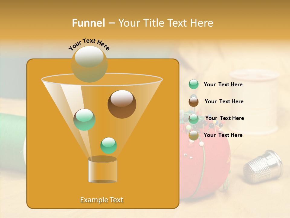 Pad Craft Pin PowerPoint Template