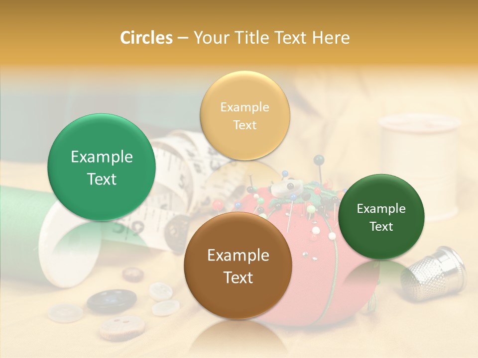 Pad Craft Pin PowerPoint Template