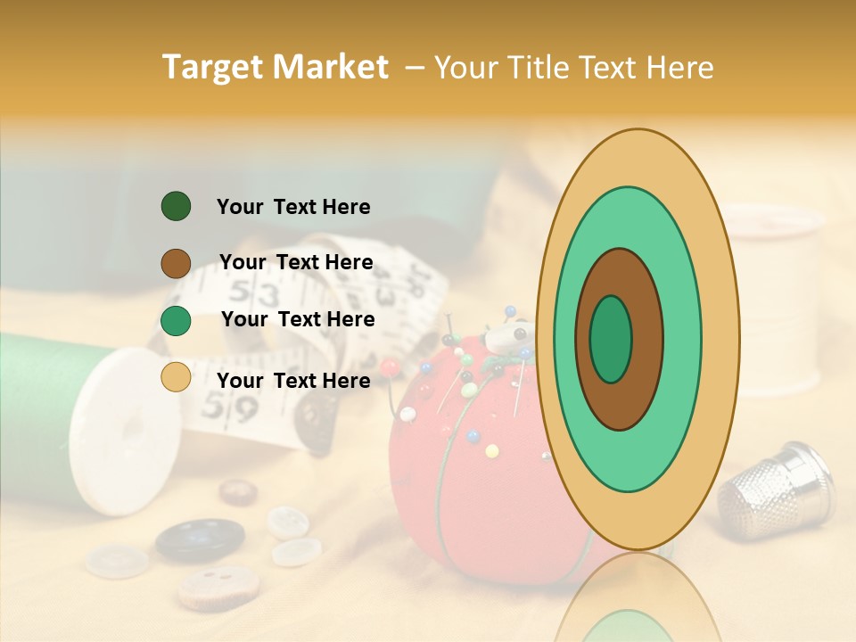 Pad Craft Pin PowerPoint Template