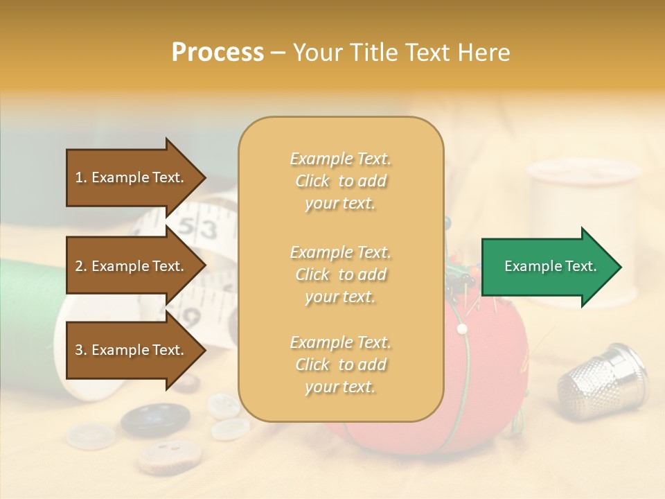 Pad Craft Pin PowerPoint Template