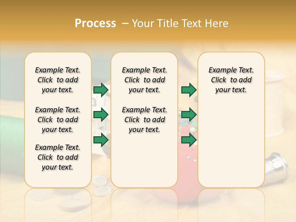 Pad Craft Pin PowerPoint Template
