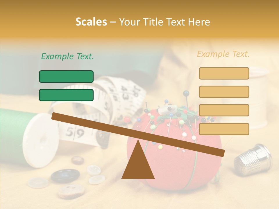 Pad Craft Pin PowerPoint Template