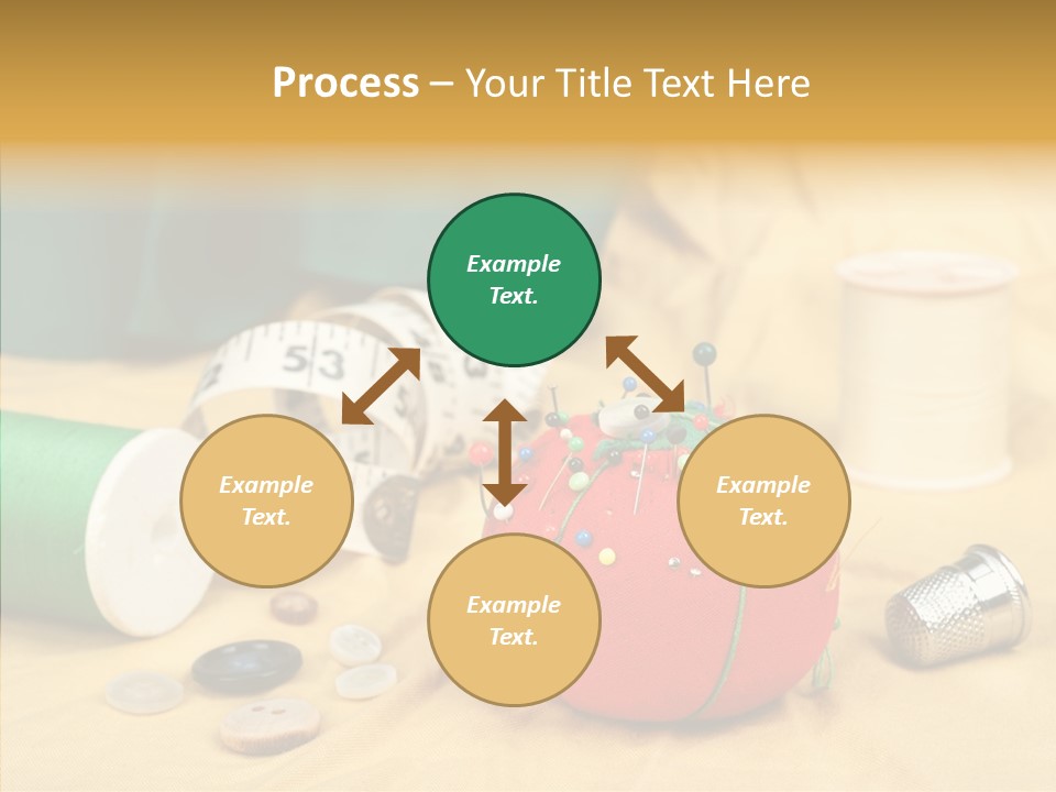 Pad Craft Pin PowerPoint Template