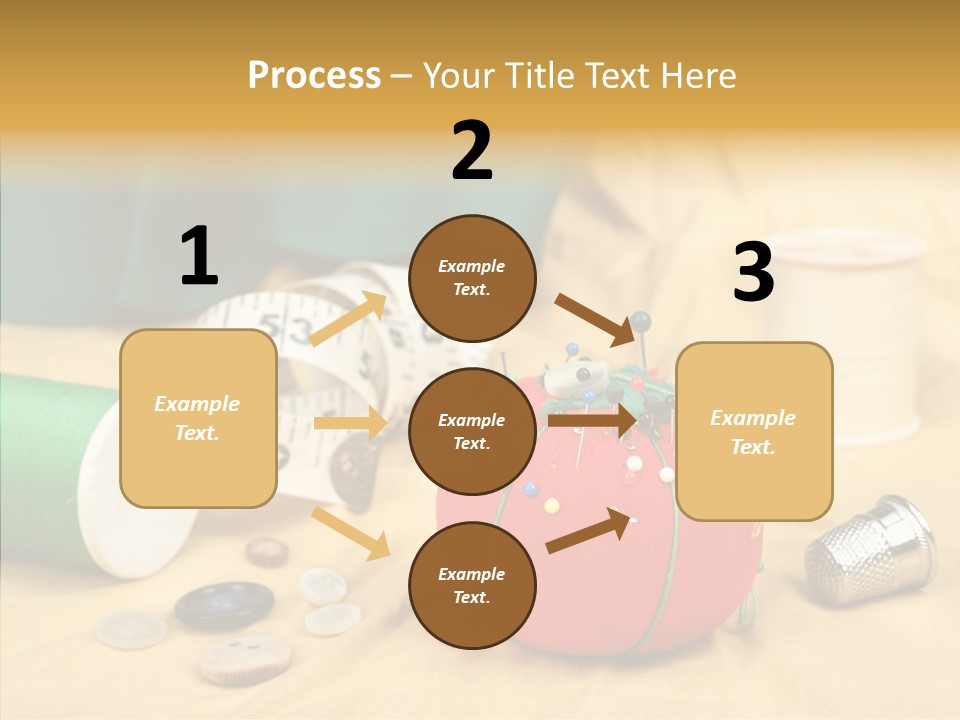 Pad Craft Pin PowerPoint Template