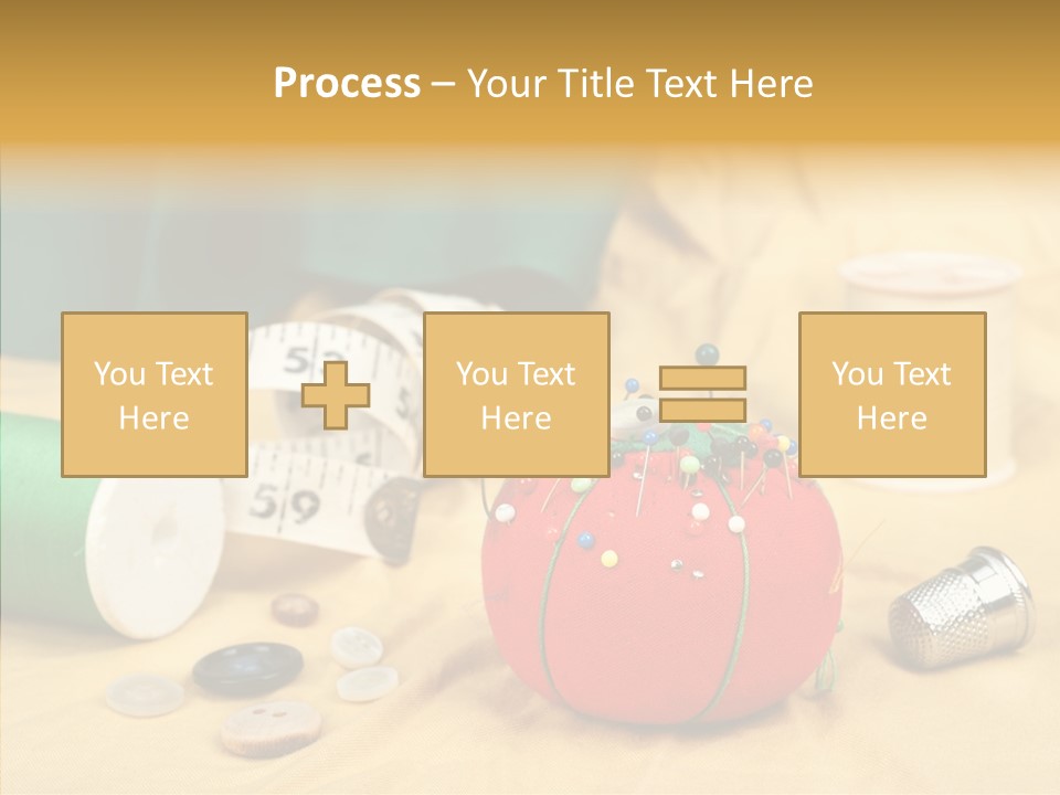 Pad Craft Pin PowerPoint Template