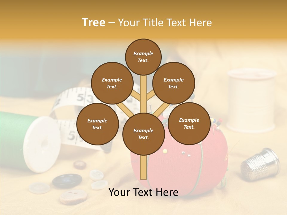 Pad Craft Pin PowerPoint Template