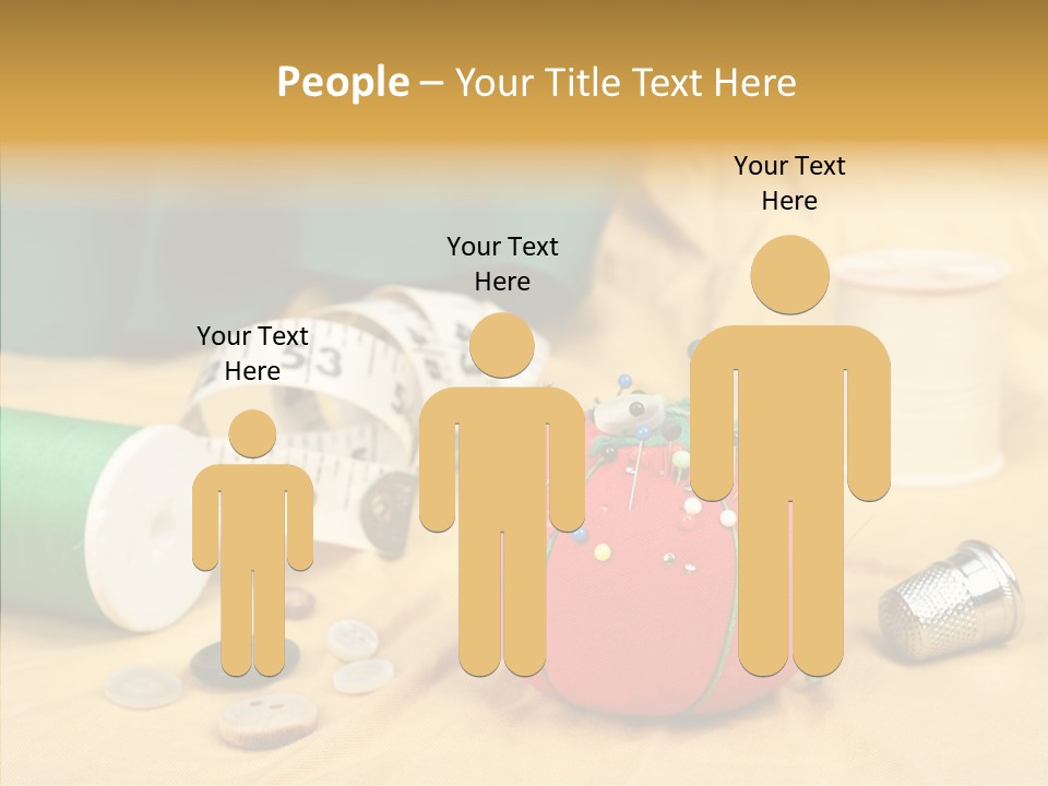 Pad Craft Pin PowerPoint Template