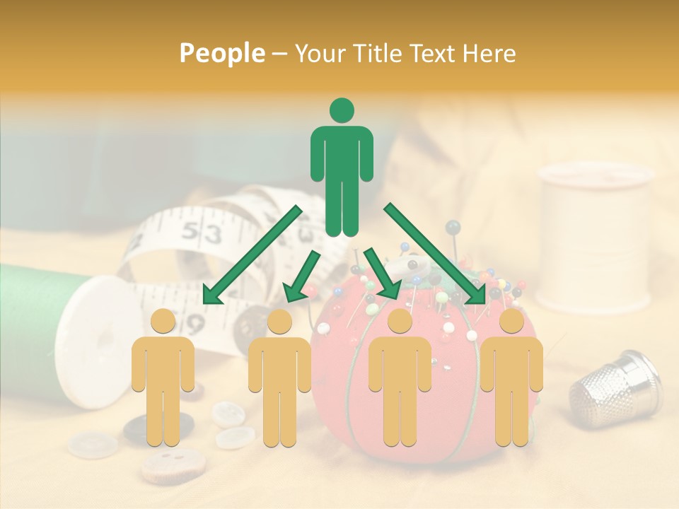 Pad Craft Pin PowerPoint Template