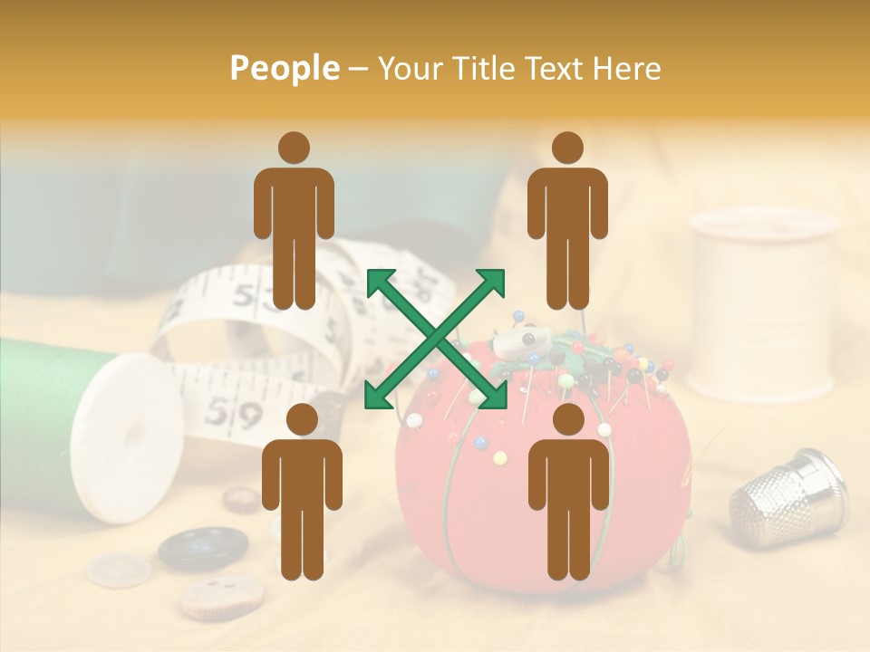 Pad Craft Pin PowerPoint Template