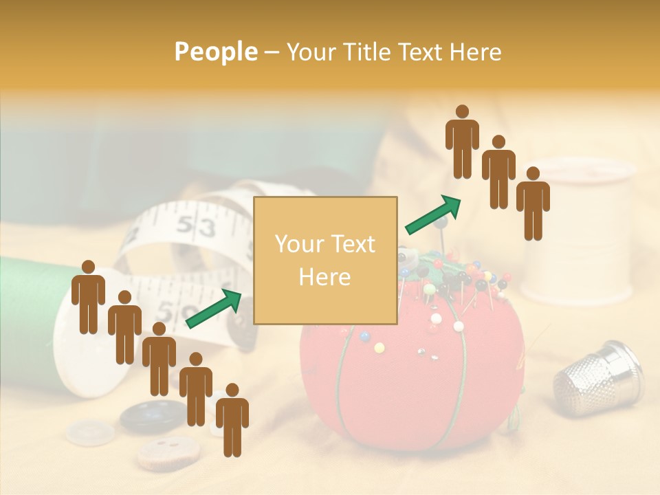 Pad Craft Pin PowerPoint Template