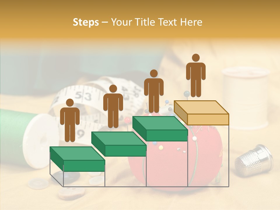 Pad Craft Pin PowerPoint Template