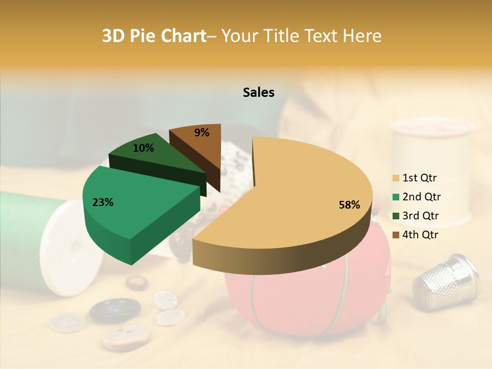 Pad Craft Pin PowerPoint Template