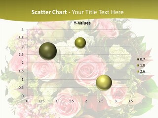 Roses Thank Arrangement PowerPoint Template