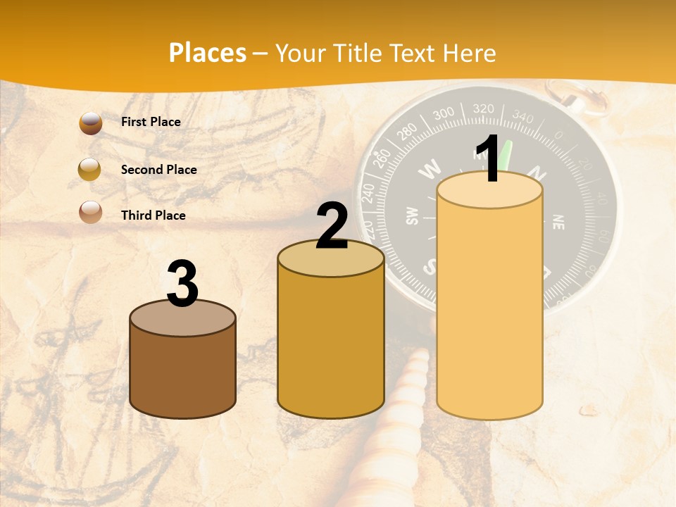 Directing Sea Picture PowerPoint Template