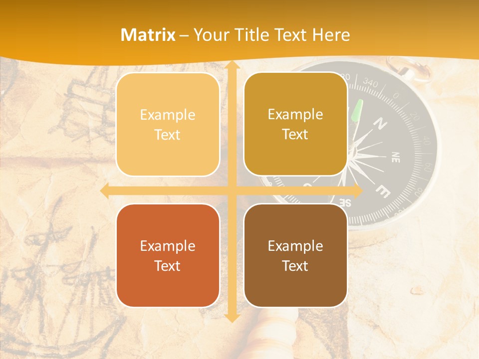 Directing Sea Picture PowerPoint Template