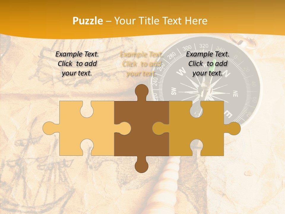 Directing Sea Picture PowerPoint Template