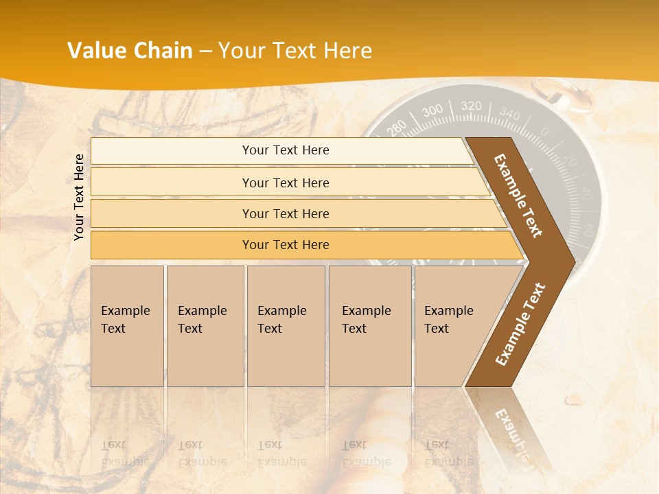 Directing Sea Picture PowerPoint Template