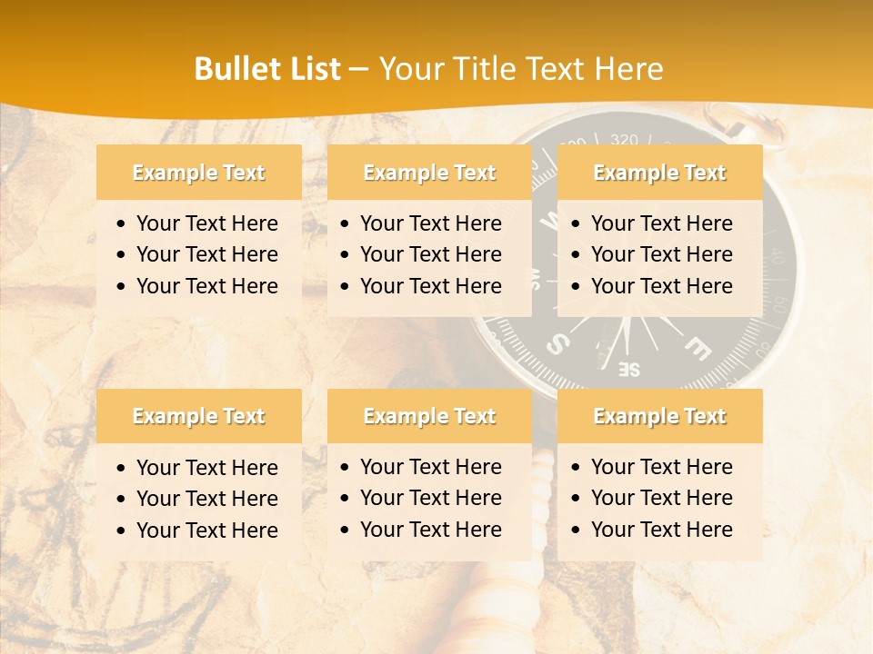 Directing Sea Picture PowerPoint Template