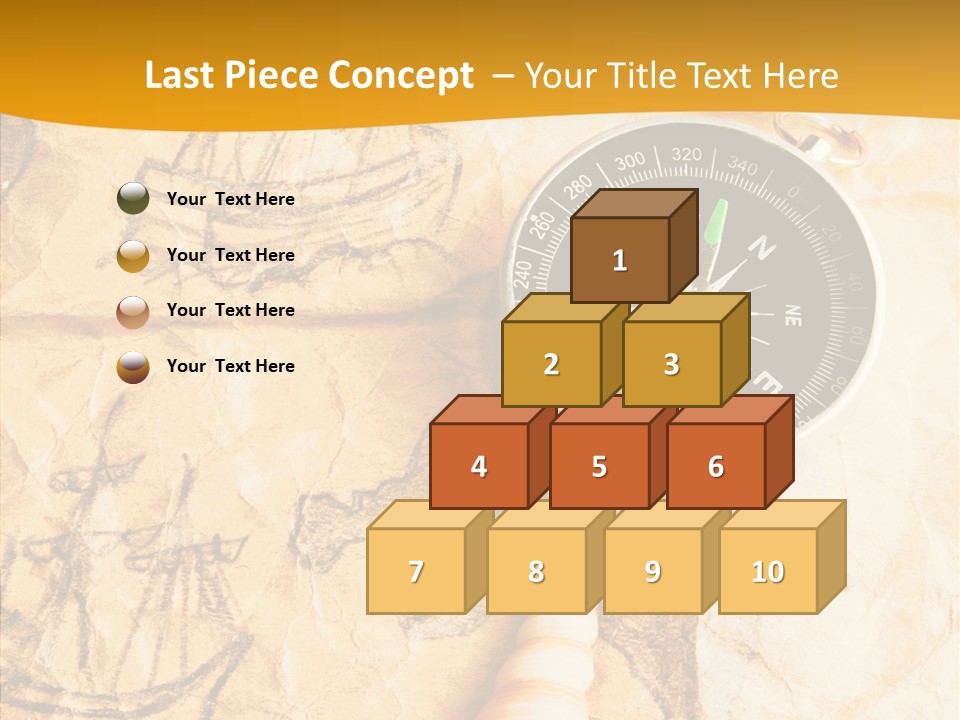 Directing Sea Picture PowerPoint Template