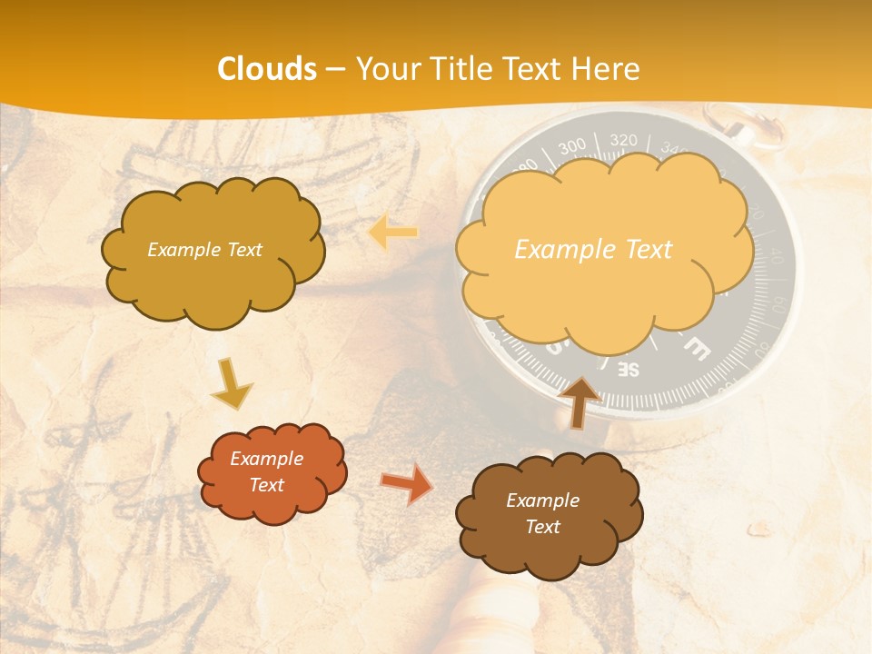 Directing Sea Picture PowerPoint Template