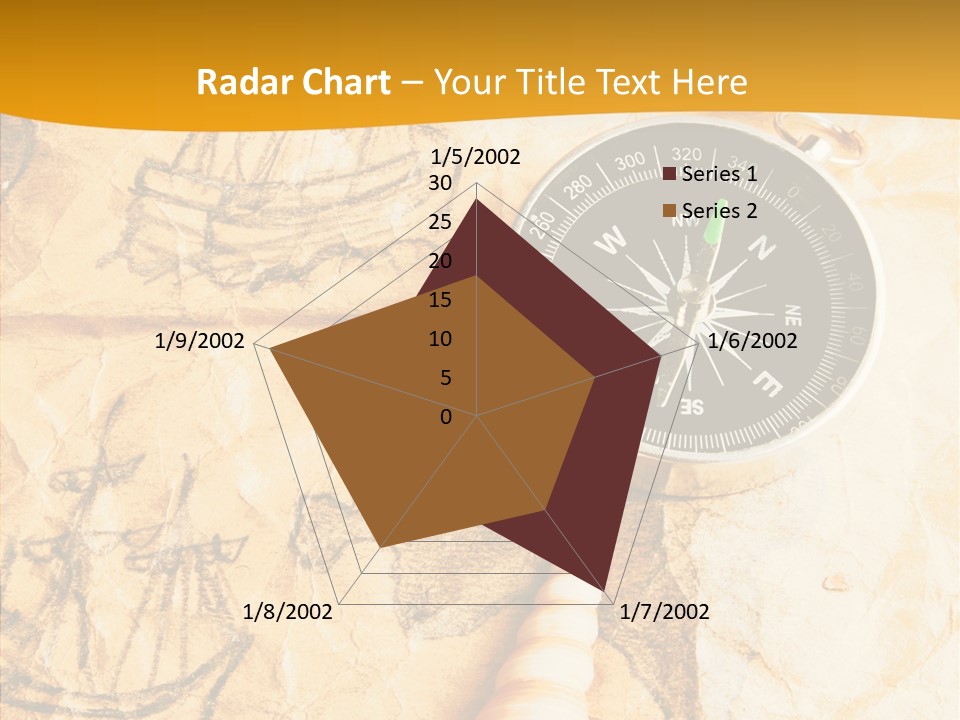 Directing Sea Picture PowerPoint Template
