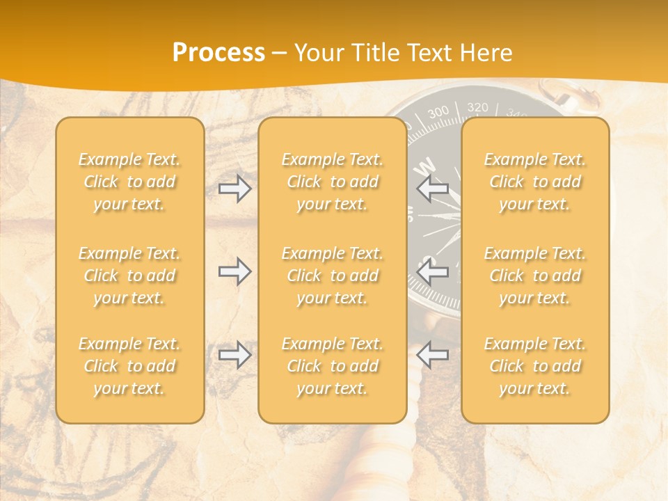 Directing Sea Picture PowerPoint Template