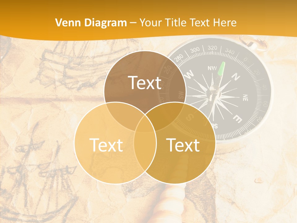 Directing Sea Picture PowerPoint Template