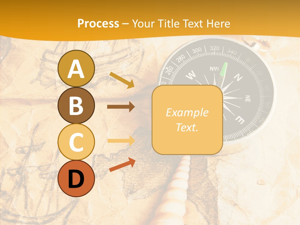 Directing Sea Picture PowerPoint Template