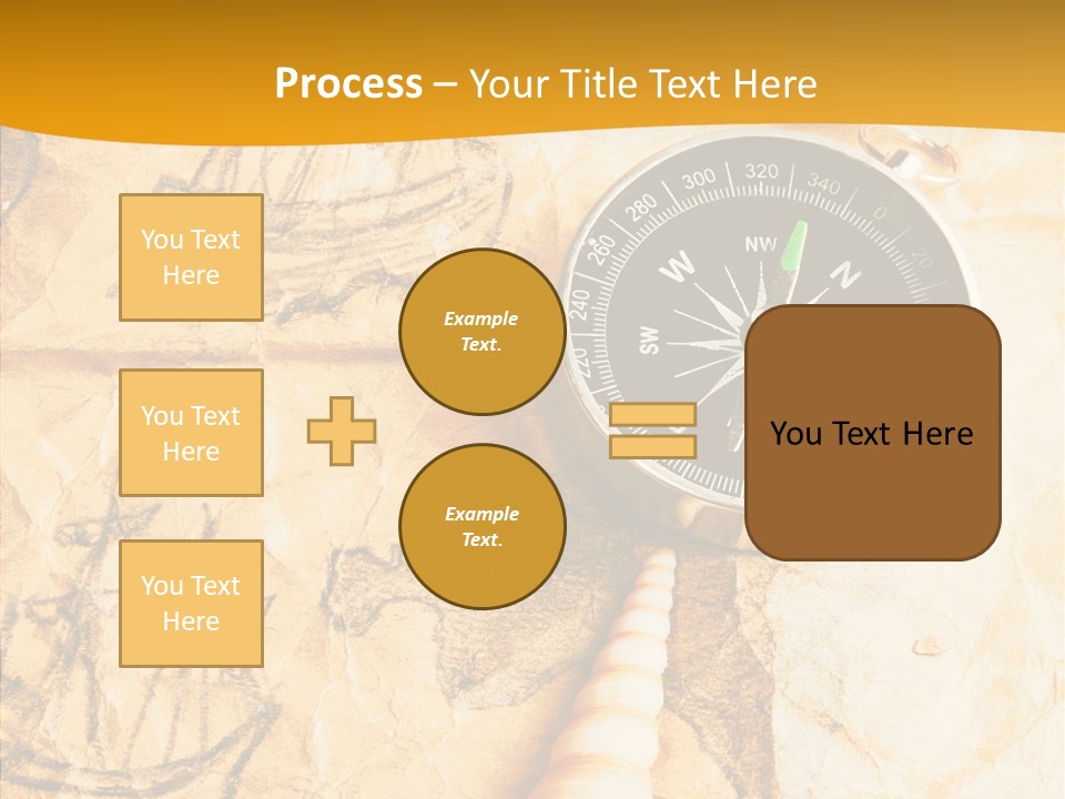 Directing Sea Picture PowerPoint Template