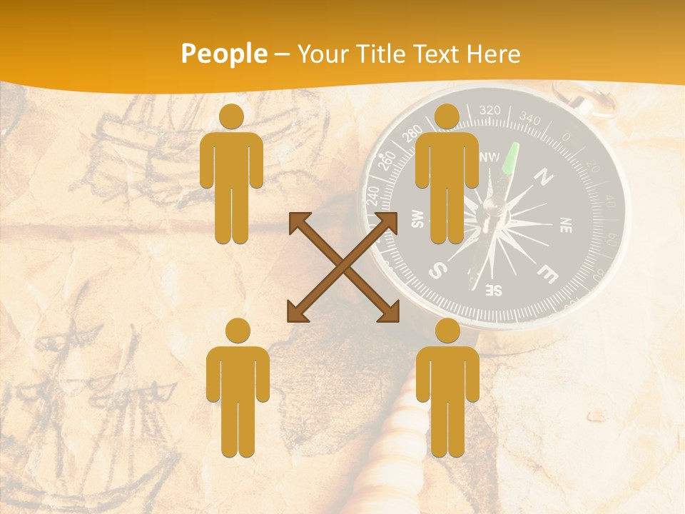 Directing Sea Picture PowerPoint Template