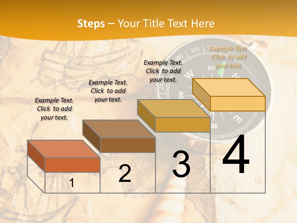 Directing Sea Picture PowerPoint Template