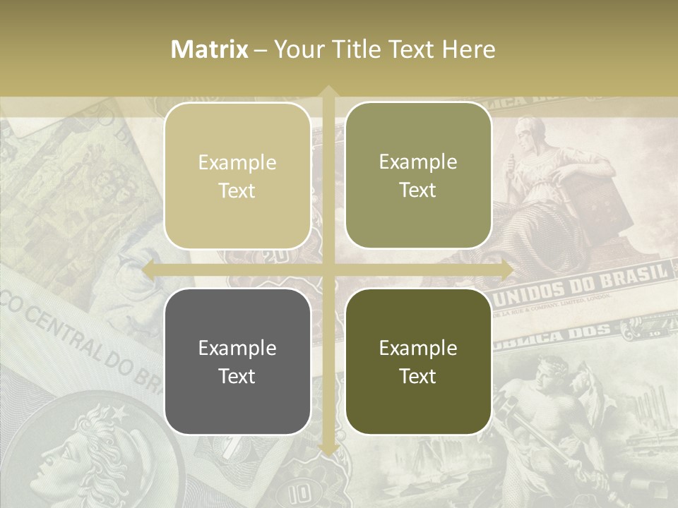 Rich Market Paper PowerPoint Template